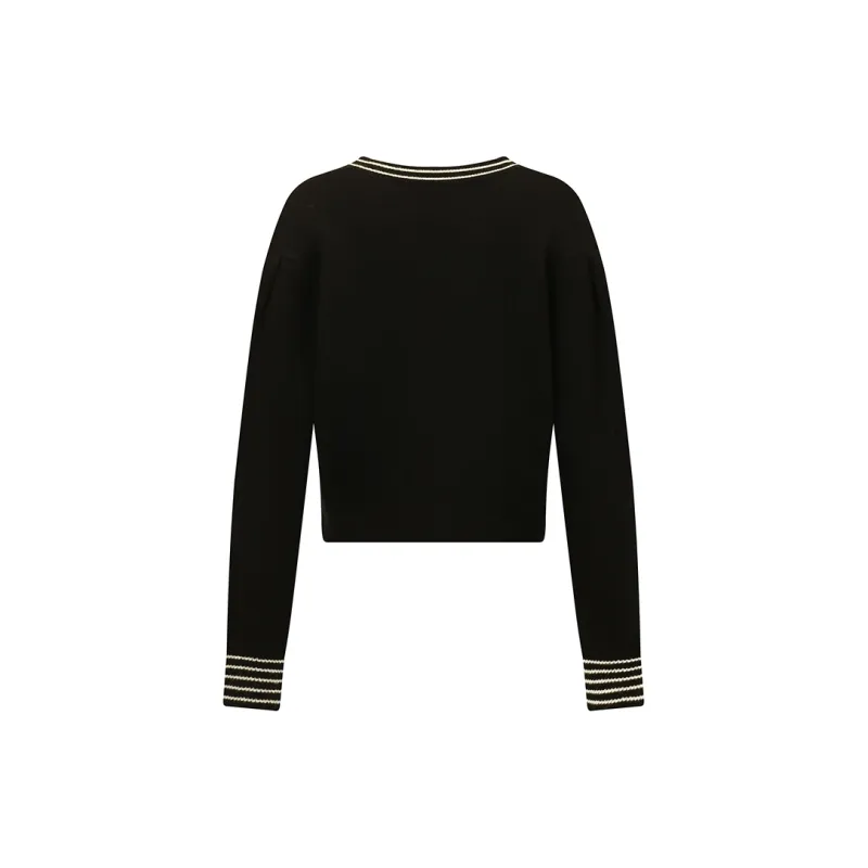 Valeria Obbaco Sweaters Women's Black-1