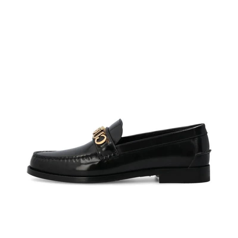 GUCCI Leather Loafers Black-0