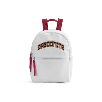 DRACONITE Polyester Student Backpack Mini Women's White