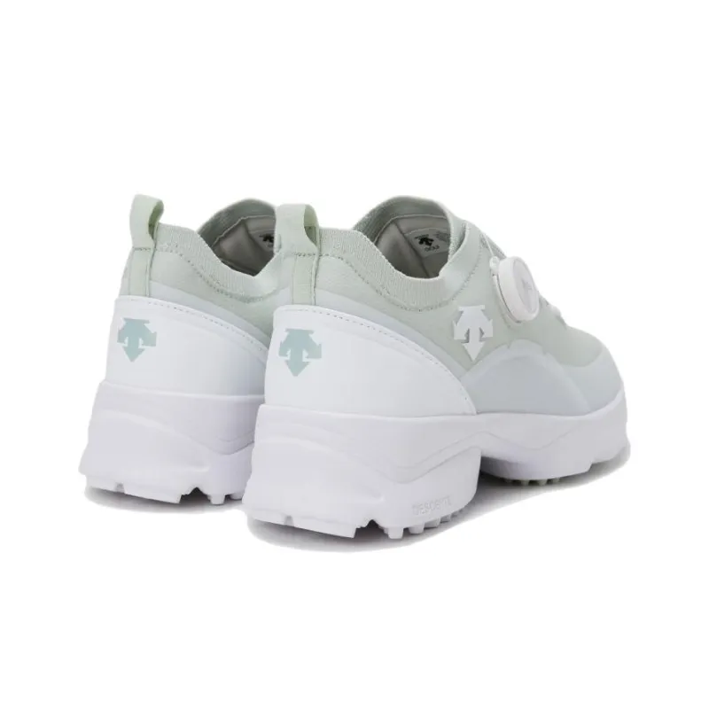 DESCENTE TAP IN Cushioning Wear Resistant Low Top Casual Shoes Women's Green-3