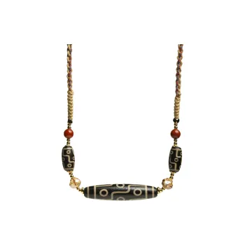 Artisan Lock Heart Jade Agate Jade Necklaces Unisex