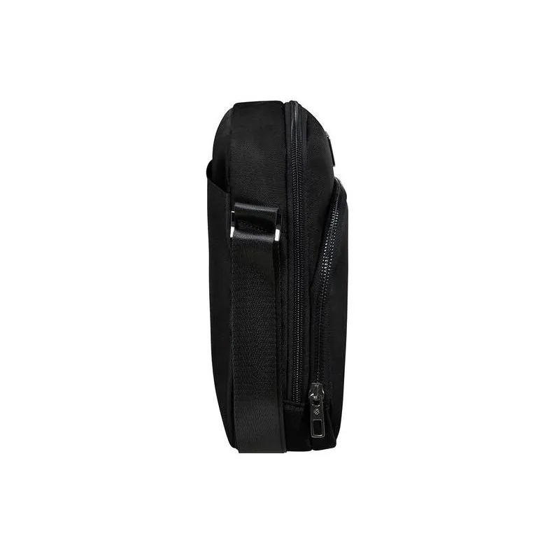 SAMSONITE Recycled Polyester Messenger Bag Shoulder Bag Crossbody Bag Medium Size Men's Black-2