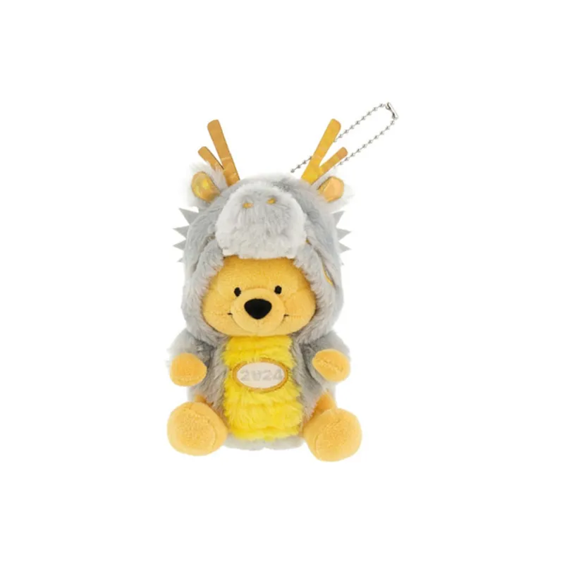 Disney Winnie 2024 Year Of The Dragon Collection Dolls Plush Pendant 14cm Height-0