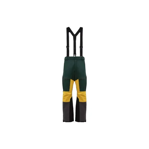 Moncler Ski Pants Men Black/Yellow