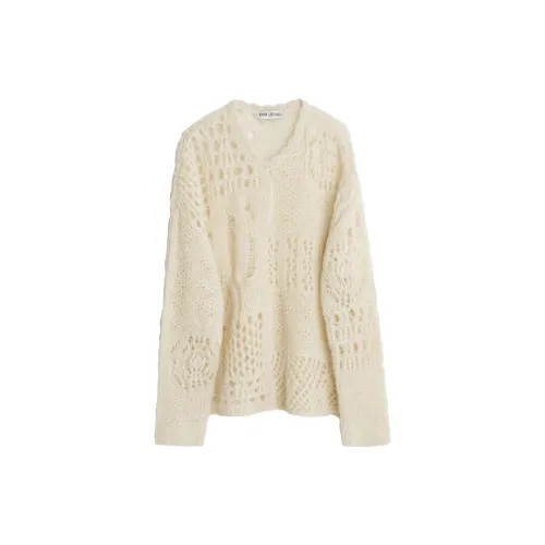 OUR LEGACY Crochet-knit Alpaca-wool Jumper