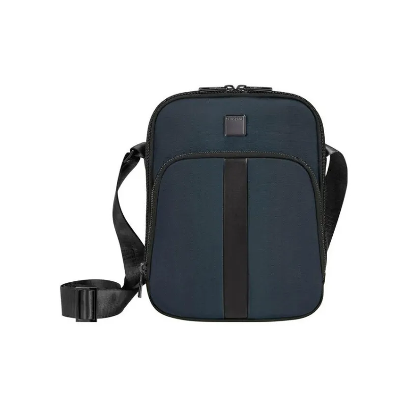 SAMSONITE Polyester Messenger Bag Shoulder Bag Crossbody Bag Medium Size Men's Blue-0