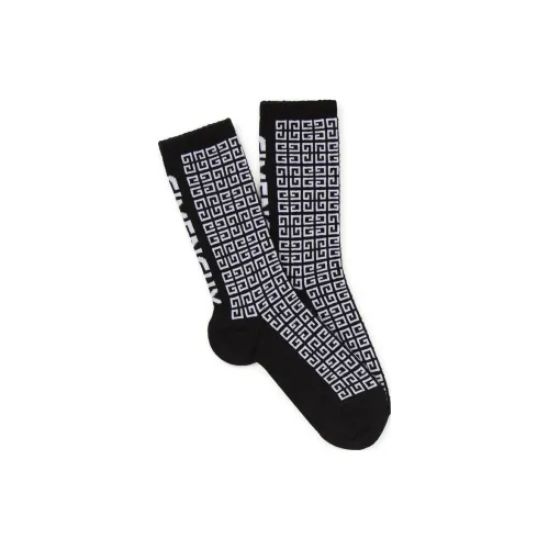 GIVENCHY Mid-Calf Socks Unisex Black