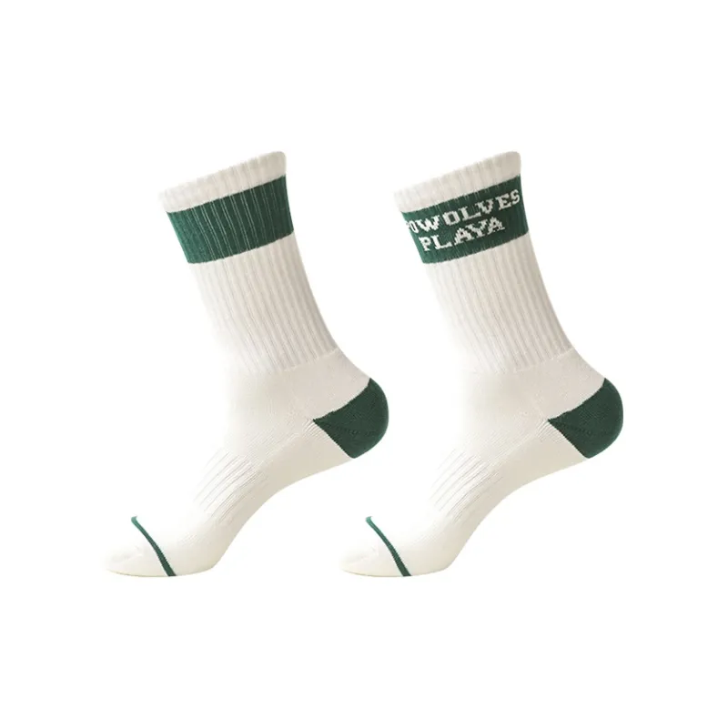 Powolves Unisex Mid Calf Socks-1