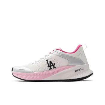 MLB Chunky Runner Ath flow Cushioned Wear Resistant Lightweight Low Top Running Shoes Women's Silver Pink