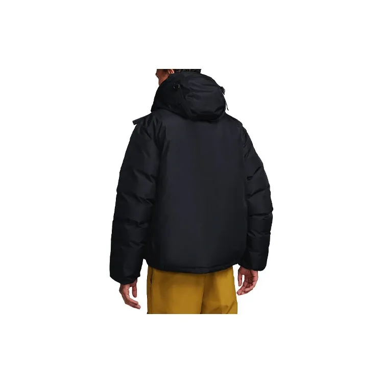 Nike Puffer Jackets Men Black-1
