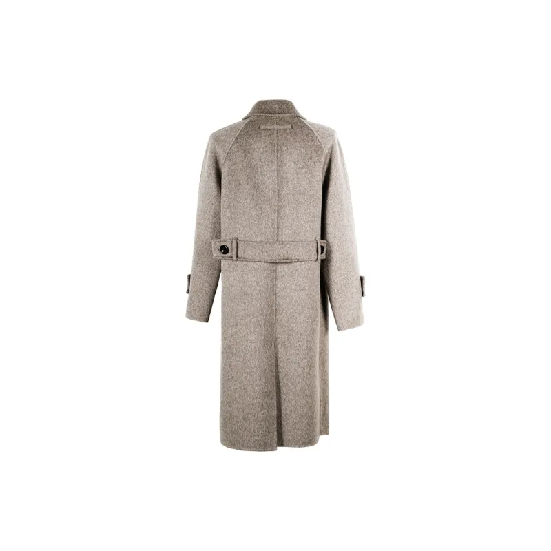 MISSSHINE Coats Women's Light Coffee-1
