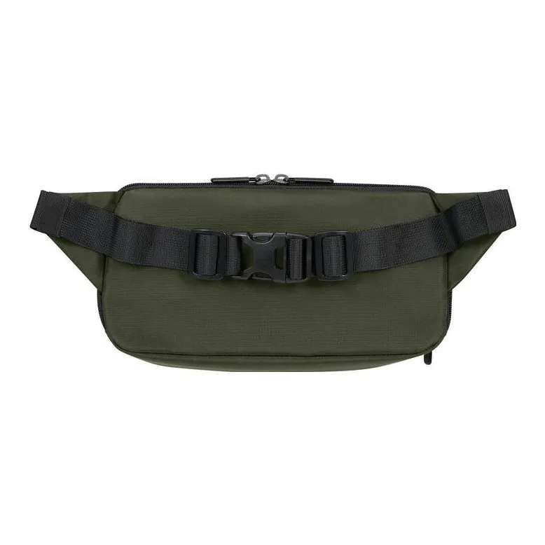 SAMSONITE Recycled Polyester One Shoulder Sling Bag Fanny Pack Men's Dark Green-3
