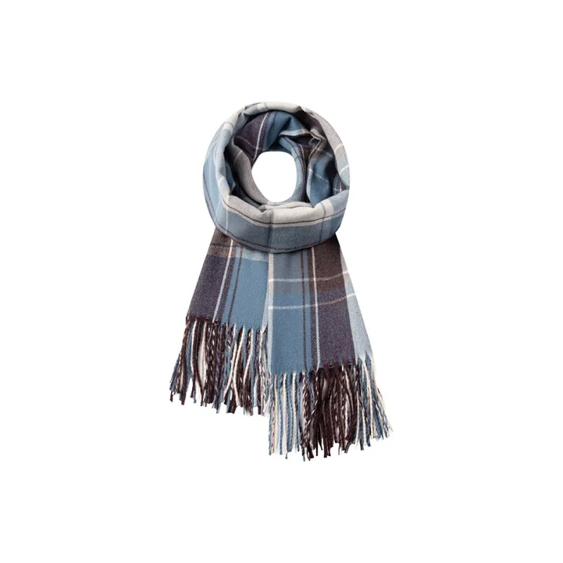 ALIEN BANG Faux Cashmere Knit Scarves Unisex-2