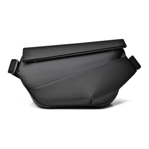 Deli Bear Nylon Cycling Bag Shoulder Bag Crossbody Bag Yoga Backpack Sling Bag Regular Men's Black/Gray