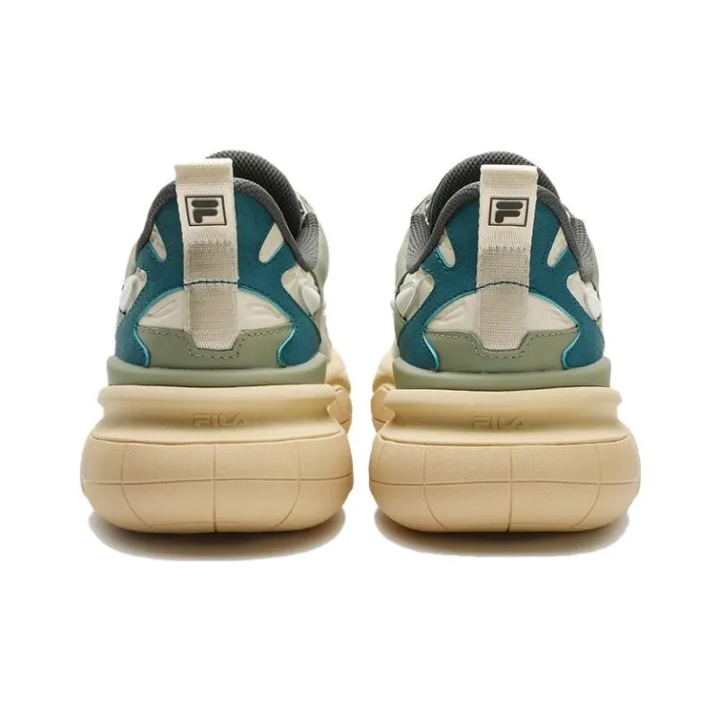 FILA Nucleo Icona Chunky Sneakers 'White Green Teal'-3