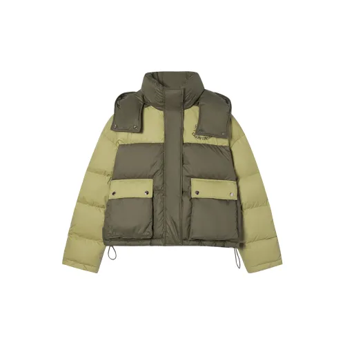 I'M ONE Down Jackets Women's Yellow Green