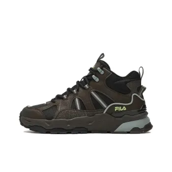 FILA High Top Retro Shoes 'Black Brown'