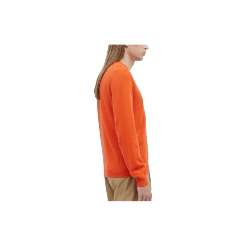 GUCCI V Neck Logo Intarsia Knit Jumper-2