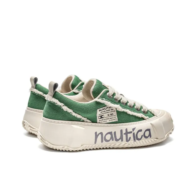 NAUTICA Anti Slip Wear Resistant Low Top Canvas Shoes Men's Black-2