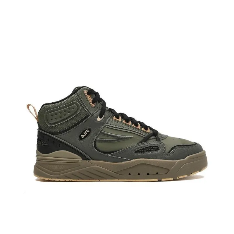 FILA Slam Mid Skate Shoes 'Green Black'-1