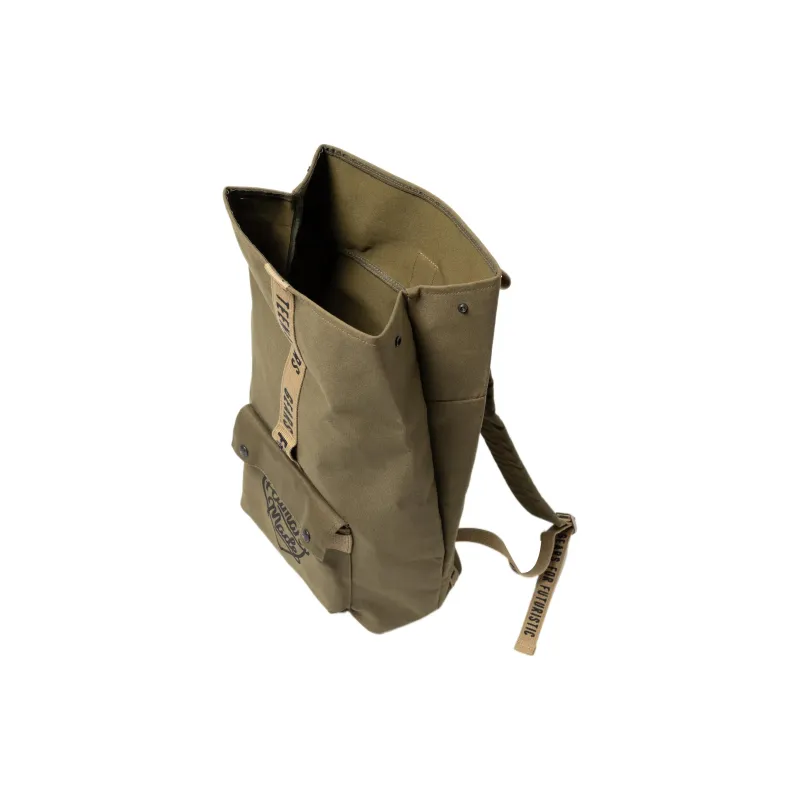 HUMAN MADE Cotton Canvas Backpack Regular Unisex Olive Green-3