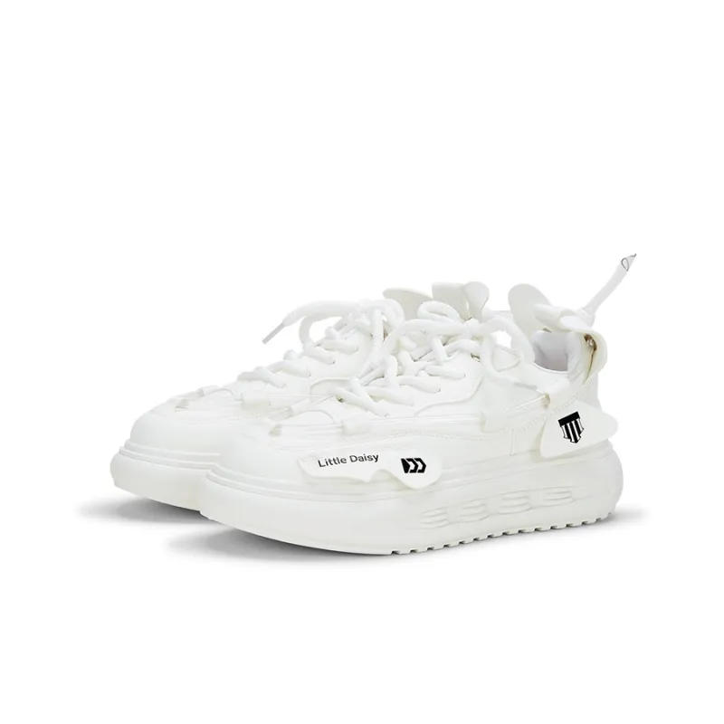 KARLIE KELLER Wear Resistant Low Top Casual Shoes Men's White-3