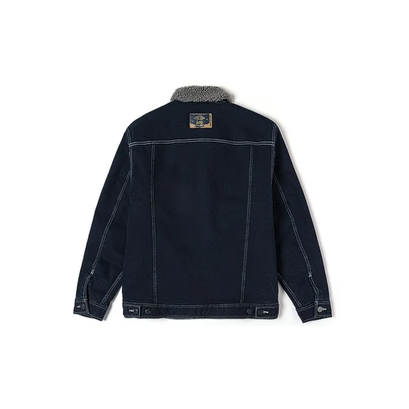 Lee Puffer Jackets Men Dark Blue-1