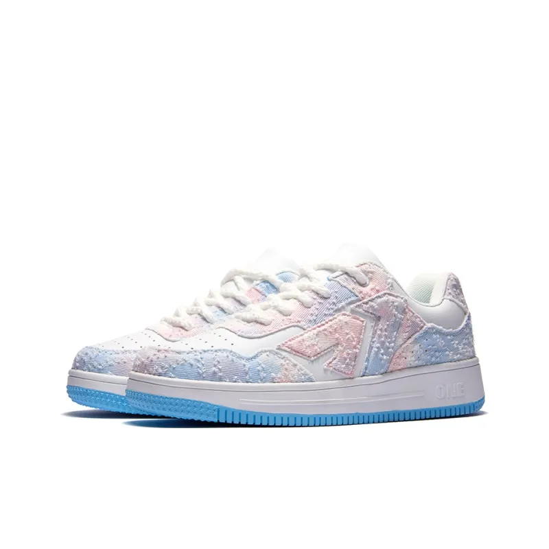 A1 Small White Shoes Coverage Wear-Resistant Lightweight Low-Top Skateboard Shoes Unisex-58