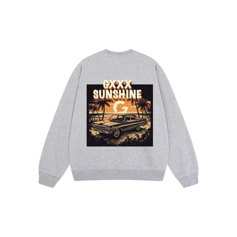 GXXX Pullover Crew Neck Sweatshirt Unisex-19