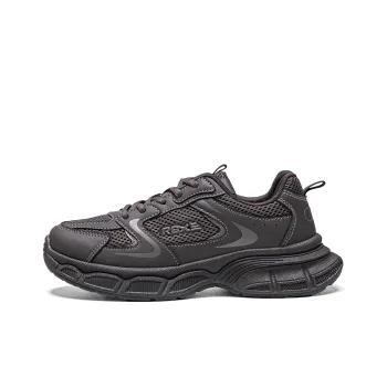 RENBEN Cushioning Anti Slip Wear Resistant Breathable Height Increasing Low Top Chunky Sneakers Women's Coffee