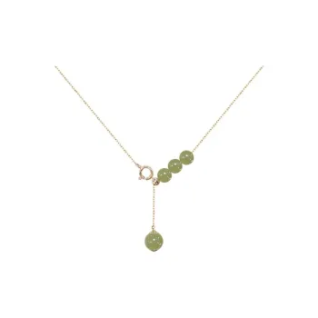 Seven Little Craftsmen Pendants Green Jade Women's