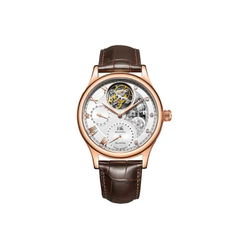 SHANGHAI Men Tourbillon Watch