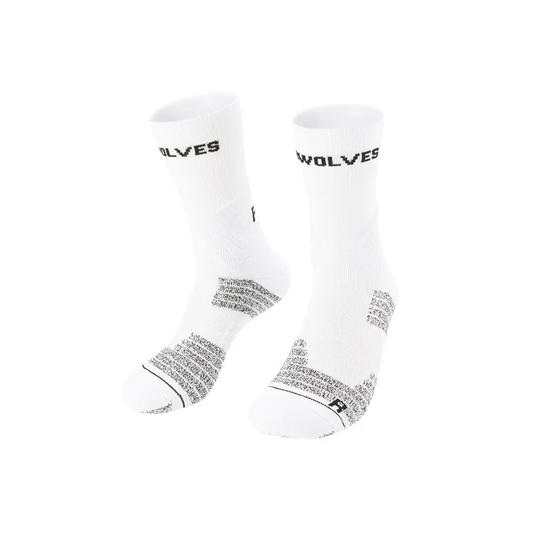 Powolves Unisex Basketball Socks-0