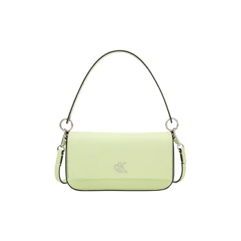 CALVIN KLEIN Synthetic Leather Crossbody Bag, Shoulder Bag Women's Sea Foam Green/Lotus Pink