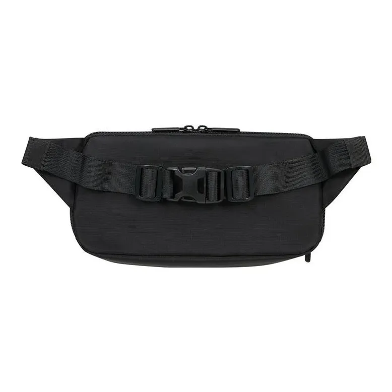 SAMSONITE Recycled Polyester One Shoulder Sling Bag Fanny Pack Men's Black-3