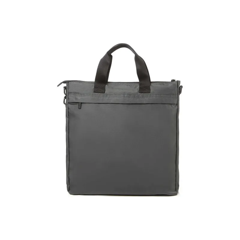 SAMSONITE Nylon Tote Handbag Shoulder Bag Crossbody Bag Large Size Unisex Gray-4