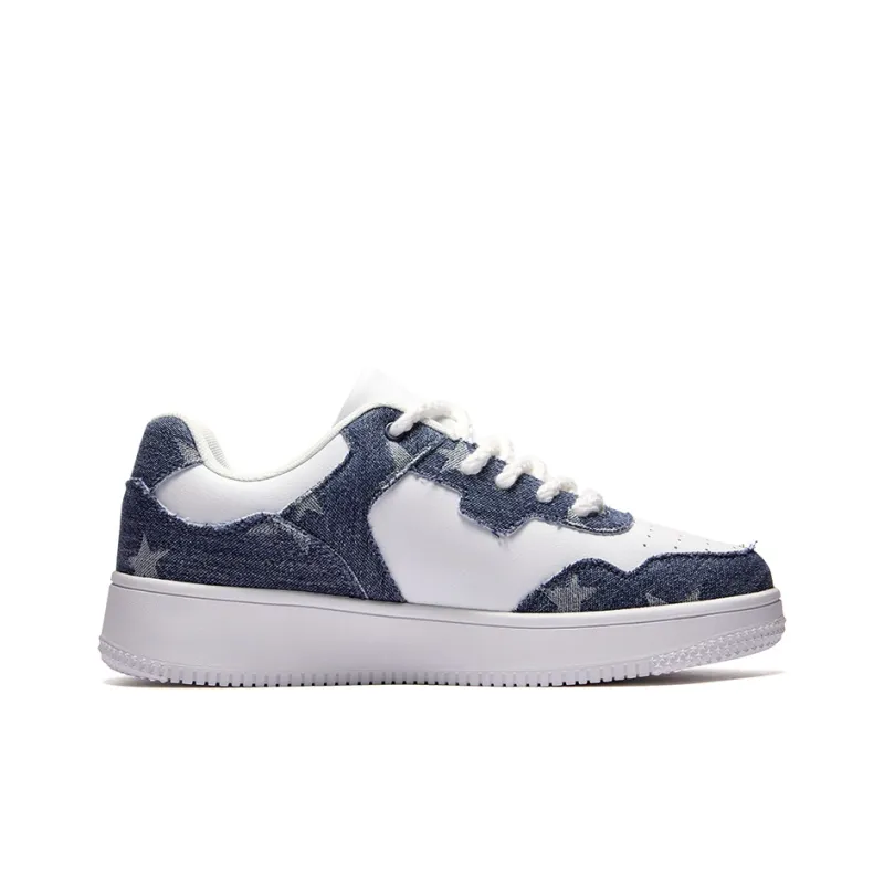 A1 Small White Shoes Coverage Wear-Resistant Lightweight Low-Top Skateboard Shoes Unisex-91