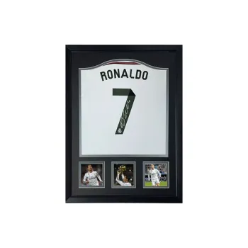 Three For 14-15 Real Madrid Ronaldo Signed Jersey Approximately 60X80cm