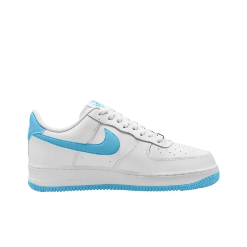 Nike Air Force 1 Low '07 White Aquarius Blue-1