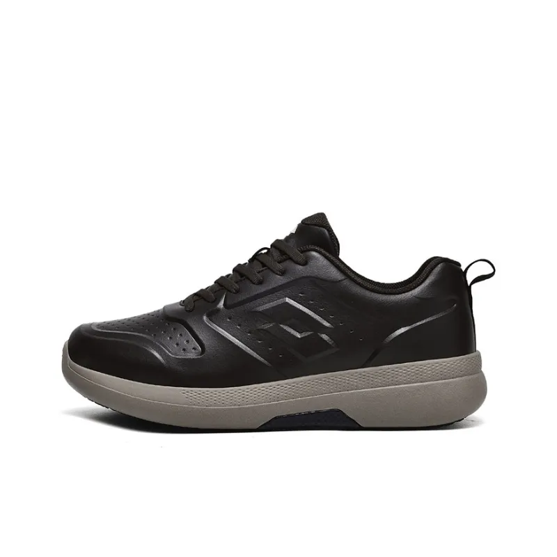 LOTTO Wear-resistant And Lightweight Low-Top Carbon Plate Marathon Running Shoes Men's Black-5