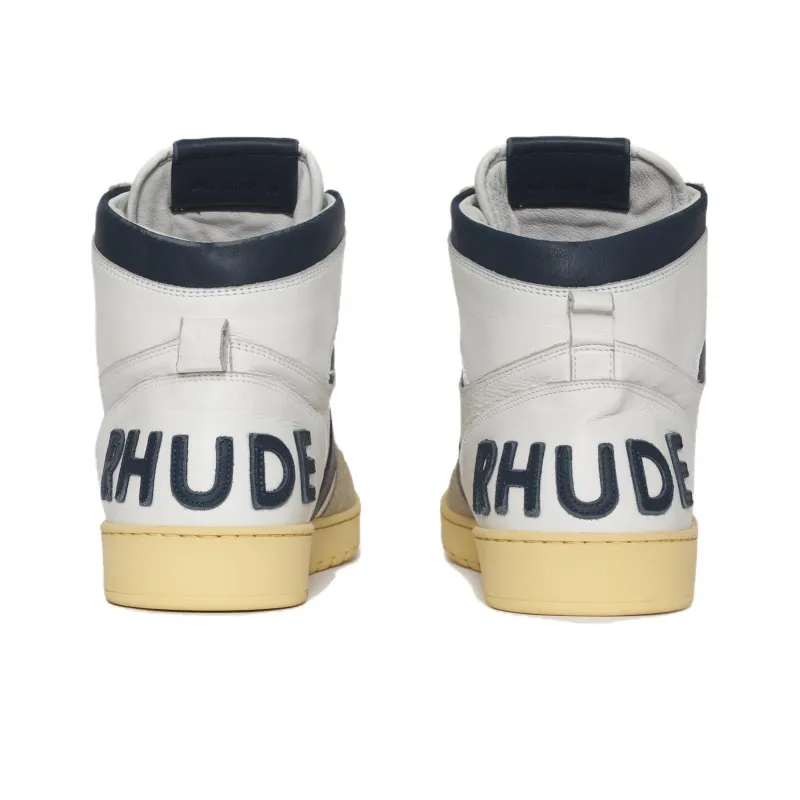 RHUDE Rhecess High 'White Navy Cream'-3