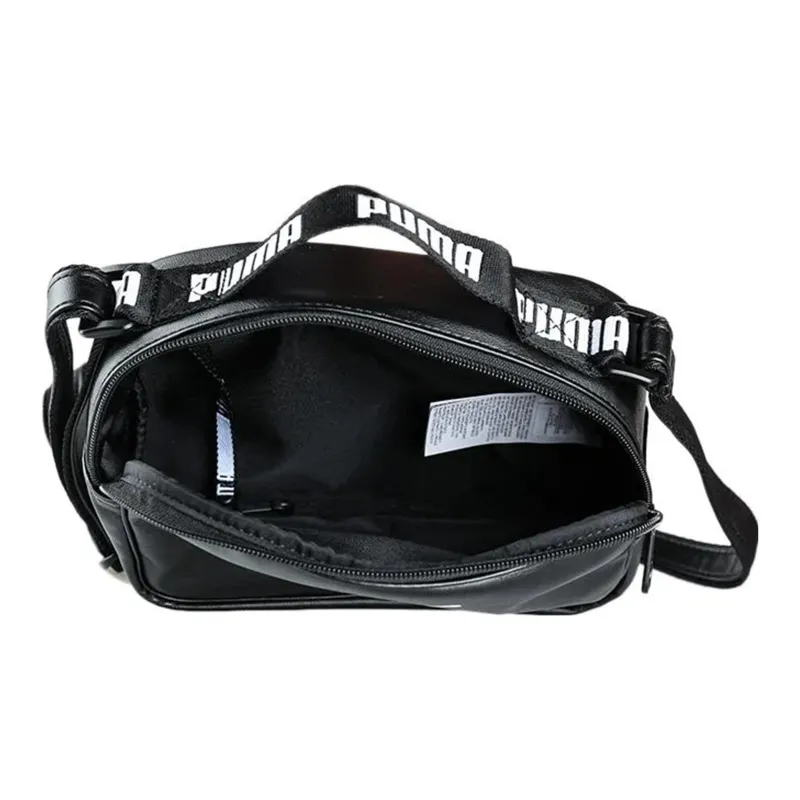 PUMA Artificial Leather Handbags Shoulder Bag Crossbody Bag Regular Unisex Black-4
