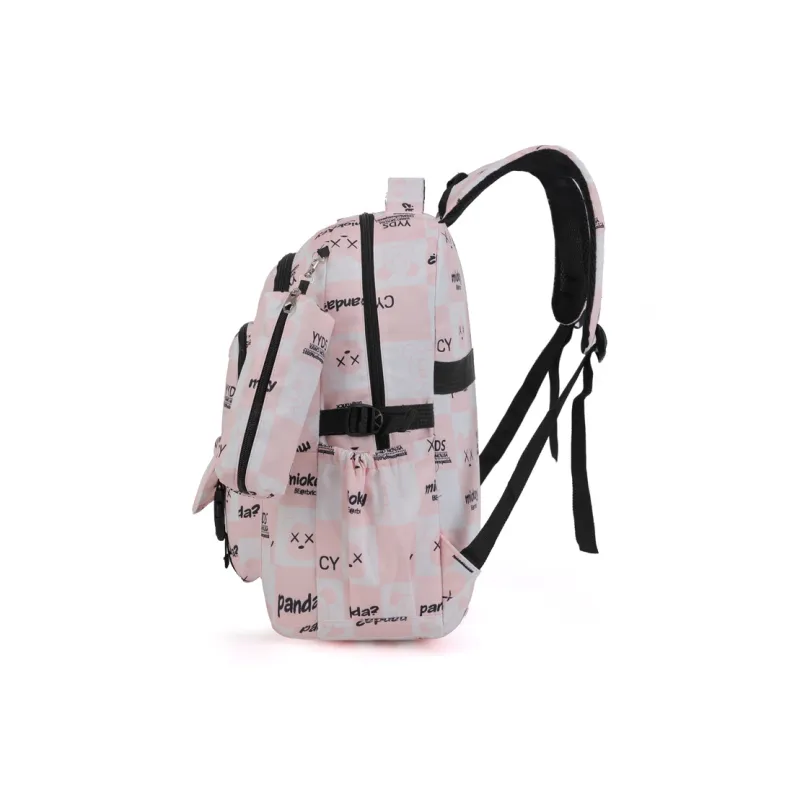 SURELAPTOP Oxford Laptop Backpack Regular Unisex Black/Gray/Pink/Blue-2