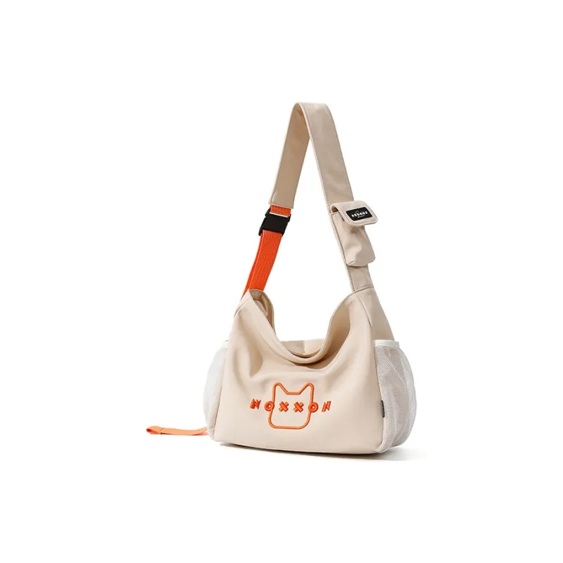 NOXXON Polyester Shoulder Bag Regular Women's Khaki/Obsidian Black-1