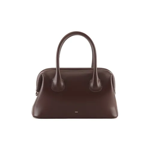 OSOI BOAT BROT Cow Leather Totes Handbags Medium Size Women's Brown