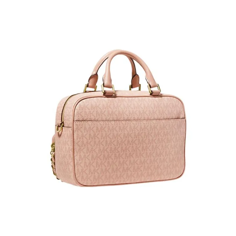 MICHAEL KORS Elliot Coated Canvas Messenger Bag Shoulder Bag Crossbody Bag Handbag Medium Size Women's Ballet Dance-1