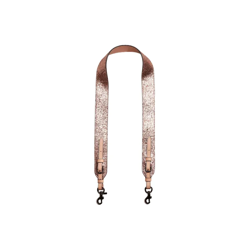 COACH Calfskin Bag Strap Accessory Bag Women's Rose Gold-0
