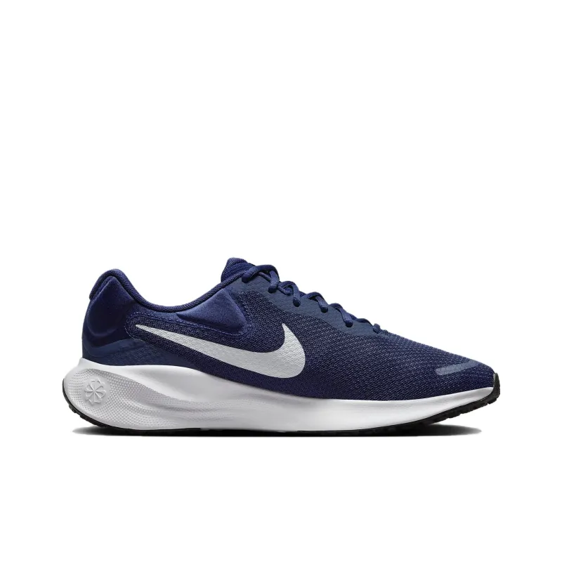 Nike Revolution 7 Midnight Navy Black White Pure Platinum-1