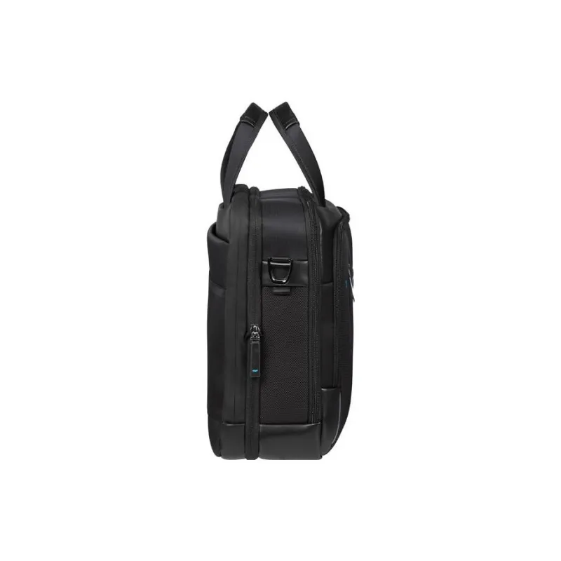 SAMSONITE Polyester Laptop Bag Briefcase Handbag Shoulder Bag Men's Black-4