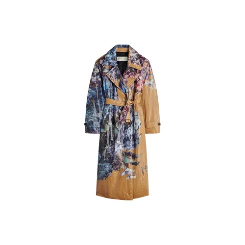 DRIES VAN NOTEN Coats Women's Camel